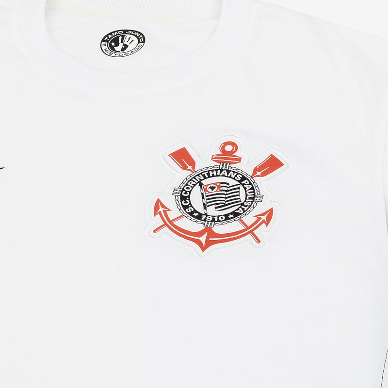 Camisa Corinthians Home 2024/25 + PERSONALIZAÇÃO GRÁTIS