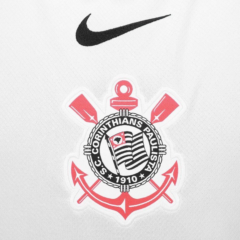 Camisa Corinthians Home 2025/26 + PERSONALIZAÇÃO GRÁTIS