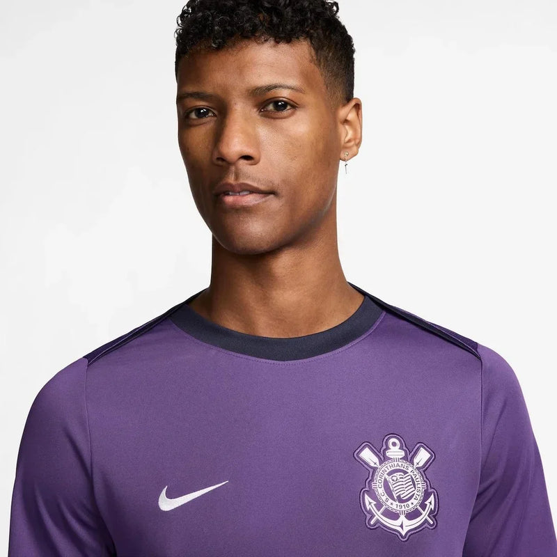 Camisa Corinthians Treino 2025 - Roxa