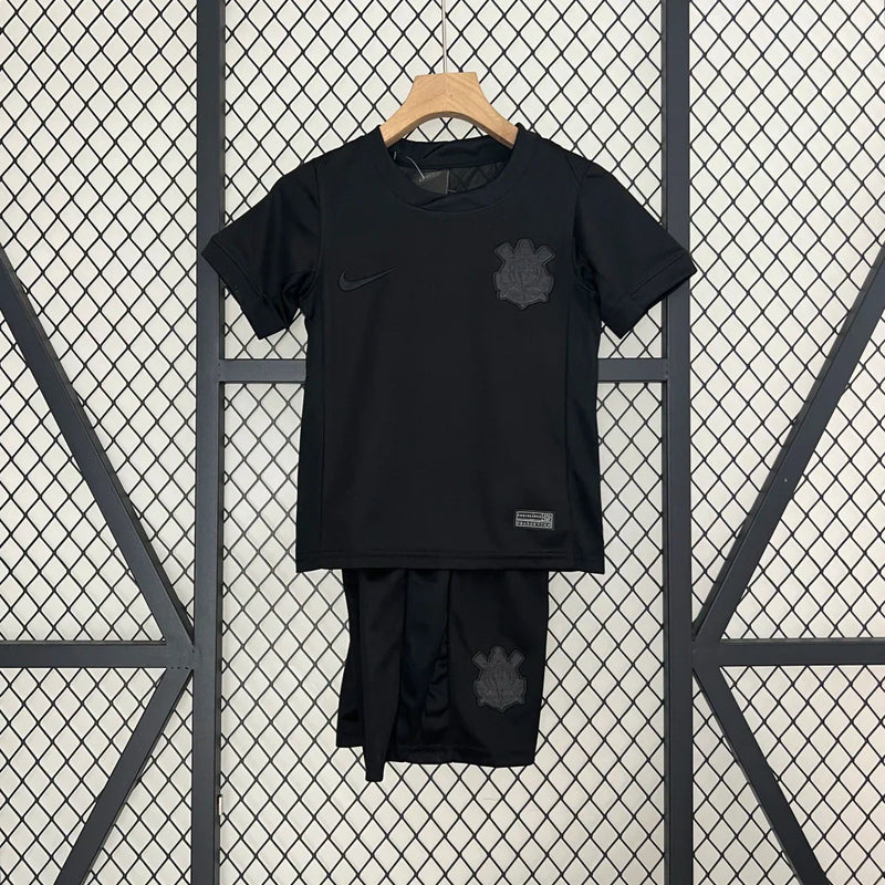 Kit Infantil Corinthians II 2024/25 + PERSONALIZAÇÃO GRÁTIS
